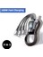 Işıklı 3 In1 Lightning-Micro-Type-C 100W Hızlı Şarj Kablosu 3A 1.2m Siyah 1