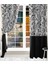 Kadife Kumaş Dijital Baskılı Fon Perde 140X260 cm ( 2 Adet ) 1