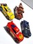 Oyuncak Araba Çek Bırak Motorlu 4 Adet 4 Model 4 Renk 4 Karakter Yarış Atabaları ve Çekici 9X4CM 4