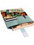 Desenli Yıkanabilir Cepli Kitap Kılıfı 20 x 25 cm Çok Amaçlı Çanta Book Cover 2