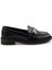 Siyah Kadın Loafer Ayakkabı K01879100509 1