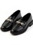 Siyah Kadın Loafer Ayakkabı K01879100509 2