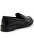 Siyah Kadın Loafer Ayakkabı K01879100509 4