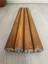 50 cm Açık Meşe Ahşap Konik Ayak – Masa, Sandalye, Sehpa Ayağı (4'lü Set, Metal Aparatlar Dahil) 3