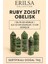 Sertifikalı Ruby Zoisit (Anyolit) Obelisk – Yakutlu Zoisit Taşı Piramit Kazık Şifa Kristali 1