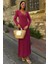 Asfstore Ajurlu V Yaka Elbise 2851 2