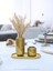 Golden Collection - Dekoratif 2'li Set - Tüylük & Mumluk 1