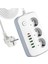 Power Socket Uzatma Kablosu, Grup Priz Uzatma Kablosu, Akım Korumalı Uzatma Kablosu 3