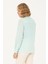 Kadın Uzun Kollu Basic Gömlek - Su Yeşili 2