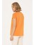 Kadın Yazı Logo T-Shirt - Turuncu 2