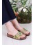 00303 Pienn Anatomik Esnek Rahat Taşlı Boncuklu Kadın Terlik 1