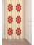 Yaprak Mandala Sade Soft Bohem Desenli Özel Tasarım Dijital Baskılı (Tek Kanat) Modern Şık Fon Perde 1