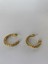 Sık Burgu Gold Küpe 1