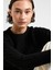 Kadın Guess Halat Örgü Sweatshirt - Siyah 3