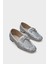 Cara Zımbalı Metalik Kadın Loafer 2