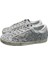 Women's Golden Goose Glitter Sneaker - Gümüş Simli -Taşlı Kadın Spor Ayakkabı 3