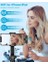 iPhone ile Uyumlu Kablosuz Yaka Mikrofon, Telefon Video Kaydı Için Yaka Klipsli Mikrofon Tiktok Youtube Canlı Yayın Vlog (Uygulama/bluetooth Gerekmez) 3
