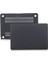 Macbook Air M2-M3 Kılıf 15 Inç Mat Kılıf (Touchıd'li Air M2-M3) A2941 A3114 ile Uyumlu Siyah 1