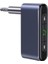 Quick Bluetooth Receiver 3.5mm Jack Aux Wireless Audio Araç Kiti Mikrofonlu Stereo Ses Aktarım Navigasyon Yayını Lıvx-Wac 2