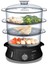 Steamcook 60 Dakika Zaman Ayarlı 10 Litre Bpa Içermeyen Buharlı Pişirici 1