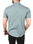 Slim Fit Pamuklu Likralı Kısa Kol Gömlek Kolay Ütülenebilir Çıt Çıtlı Cepli Spor Gömlek 2400253 5