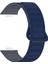 Huawei Watch Fit 3 / Fit 4 / Fit 4 Pro Uyum Manyetik Silikon Bakla Desen Kordon Ayarlanabilir Kayış 2