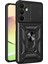 Samsung Galaxy A36 Kılıf Pars Lens Yüzüklü Silikon - Siyah Ferrg 1