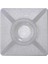 Yapışkanlı Kroşe 19MM x 19MM - Beyaz - 25 Adet 1