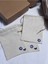 Nazar Boncuklu Kalp Temalı Kese 9x7 cm 1