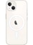 Apple iPhone 14 Kılıf Magneticsafe Şeffaf Silikon - Şeffaf Ferrg 2