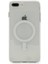 Apple iPhone 8 Plus Kılıf Magneticsafe Şeffaf Silikon - Şeffaf Ferrg 1