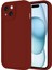 Apple iPhone 14 Kılıf Viera Silikon - Bordo Ferrg 1