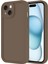 Apple iPhone 14 Kılıf Viera Silikon - Kahverengi Ferrg 1