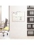 Büro Ev Ofis Için 40 x 50 cm Manyetik Yapışır Yazılır Kalemli Şeffaf Haftalık Duvar Planı 1