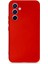 Samsung Galaxy A34 5g Kılıf Nano Içi Kadife Silikon - Kırmızı Ferrg 1