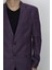 Fistan Store Erkek Bordo Ekose Kareli Klasik Kesim Normal Kalıp Çift Düğme Büyük Beden Blazer Ceket 2