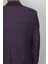 Fistan Store Erkek Bordo Ekose Kareli Klasik Kesim Normal Kalıp Çift Düğme Büyük Beden Blazer Ceket 5