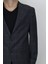 Fistan Store Erkek Kahverengi Kareli Klasik Kesim Normal Kalıp Çift Düğme Büyük Beden Blazer Ceket 2
