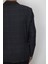 Fistan Store Erkek Kahverengi Kareli Klasik Kesim Normal Kalıp Çift Düğme Büyük Beden Blazer Ceket 5