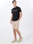 Bisiklet Yaka Düz Siyah Erkek T-Shirt PBF5SM-TST 5102 2