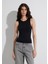 Halter Yaka Siyah Poliamid Atlet 1613499-900 3