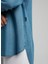 Fitted Klasik Yaka Düz Kadın Denim Gömlek 252 Lcf 141003 Classy Denım 3