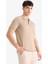 Standart Fit Kısa Kollu Triko Polo Tişört E3241AX25SP 4