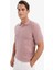 %100 Pamuk Standart Fit Polo Yaka Kısa Kollu Triko Tişört E5866AX25SP 3