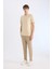 %100 Pamuk Regular Fit Polo Yaka Kısa Kollu Basic Düz Pike Kumaş Tişört C1293AX25SP 2
