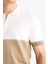 Standart Fit Polo Yaka Triko Kısa Kollu Tişört E4895AX25SM 5