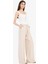 Wide Leg Çift Cepli Yüksek Esnek Belli Geniş Paça Pantolon E7434AX25SM 4