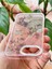 Apple iPhone 16E Uyumlu Kılıf Simli Beyaz Gül Desenli Renkli Parlak Darbe Emici Kapak 5