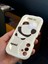 Samsung Galaxy S23 Fe Uyumlu Kılıf Tasarımlı Desenli Kamera Korumalı Panda Beyaz Püsküllü Silikon Kapak 3