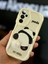Samsung Galaxy S23 Fe Uyumlu Kılıf Tasarımlı Desenli Kamera Korumalı Panda Beyaz Püsküllü Silikon Kapak 4